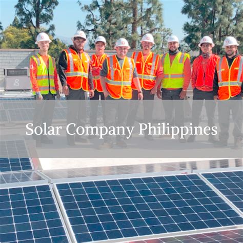 solar company philippines.